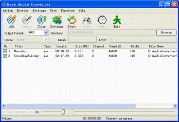 convert AAC to MP3 